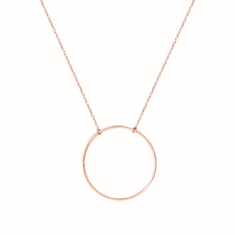 Collier L'Horizontal Or Rose