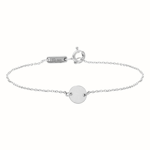 Le Collier Cercle Or Blanc