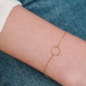 Le bracelet cercle Or Jaune