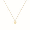 Yellow Gold Le Solitaire necklace