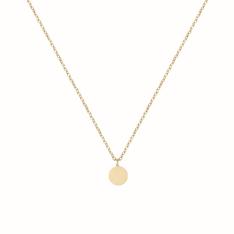 Yellow Gold Initiales set 