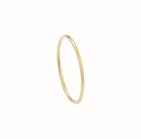 Rose Gold L'initiale ring