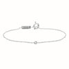 Le Collier Cercle Or Blanc
