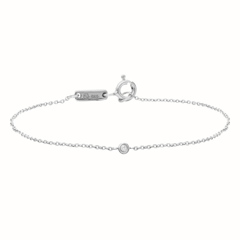 Buy CLARA Made With Swarovski Zirconia 925 Sterling Silver Lucia Solitaire  Bracelet Gift | Shoppers Stop